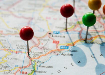 Immagine di un planning map, simbolo dello storytelling del turismo.