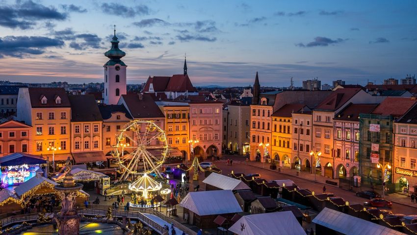 Immagine di mercatini di Natale tipici